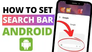 How to Set SEARCH BAR in Android - Verified Guide