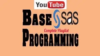 1.6  Sas Windows Environment ll  Base SAS programming for beginners