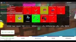 Roblox case clicker OPENING 3 LEGENDARY CHESTS AND 2 EPIC CHESTS!!