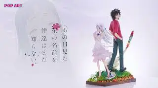 Anohana: The Flower We Saw That Day Menma & Jintan &ndash; POP.ART Studio [ Collector Figures ]