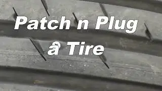 Tire Patch & Plug How-To | Shade Tree Garage 973-540-9880