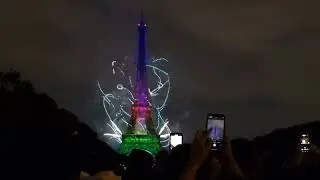 Paris 14 July 2025 Eiffel fireworks (1)