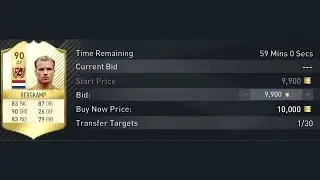 FIFA 17 | HOW TO GET BERGKAMP FOR UNDER 10K