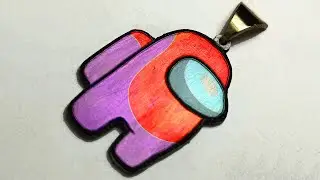 Among Us Character Necklace #amongus