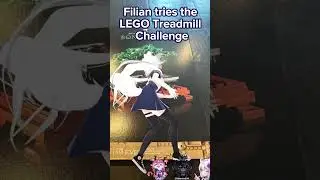 Filian tries the LEGO Treadmill Challenge #shorts