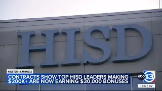 Top HISD leaders making big six-figure salaries, some earning $30k bonus checks, contracts show