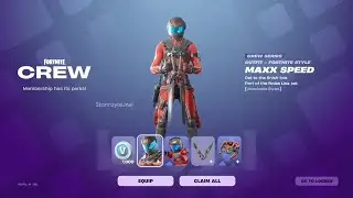 Fortnite November 2025 Crew Pack &ndash; Maxx Speed Skin Early Look