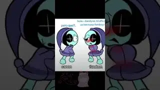 Canon vs Fandom (con mi voz) creditos al que hizo estas im&aacute;genes :v #dandysworld