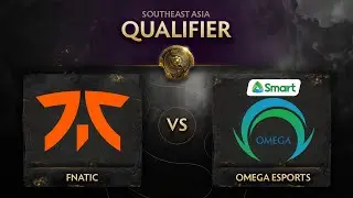 Fnatic vs Omega Game 2 - TI10 SEA Qualifiers: Upper Bracket R1 w/ GoDz & Ponlo