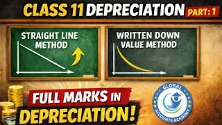 Depreciation | Class 11 | One Shot  Part :1