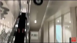 【フジテック】1X エスカレーター　BiVi新札幌 1X escalator BIVI Shin-Sapporo shopping mall Sapporo Hokkaido Japan