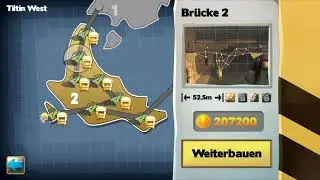 Bridge Constructor: Tiltin West 2 (207.200 Points)