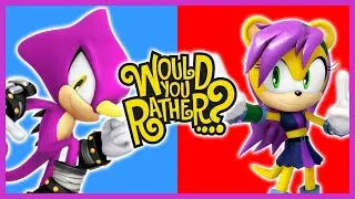 (APRIL FOOLS) Espio & Mina Play Would You Rather!