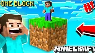 Minecraft One block series new part 1