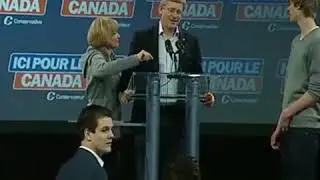 Stephen Harper impersonating Joe Clark, Brian Mulroney and Preston Manning