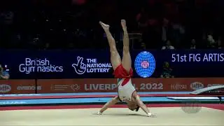 KIM Hansol (KOR) - 2022 Artistic Worlds, Liverpool (GBR) - Qualifications Floor Exercise