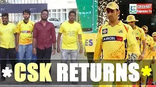 Trending : CSK Returns | Official Csk Army reaction | Mouthtalk with VJ Raghu | Chennai Express Tv