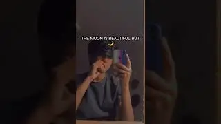 The Moon 🌙Is Beautiful But ☺You(instastats) #trending #viral