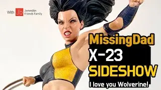 X-23 premium format1/4 Scale Statue Unboxing & Review | Sideshow collectibles