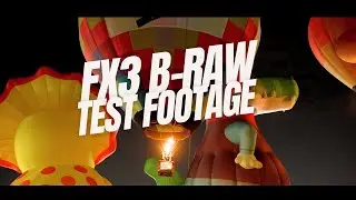 Test Footage FX3 B RAW