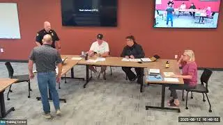 August 19, 2025 - Vernon Township Fire Protection Territory Board Meeting