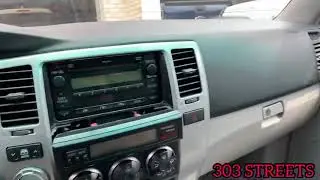 How to remove a 2008 4Runner center console and dash