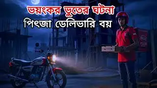 Pizza Delivery Gone Wrong | রাতের অন্ধকারে ভূতের সাথে দেখা | Real Horror Experience Bangla 