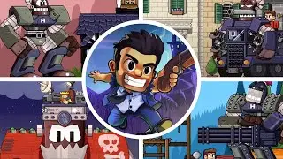 Dan the Man - All Bosses with Barry
