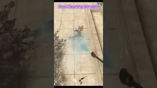 Pool Cleaning Simulator ile Havuz Temizleme #Shorts