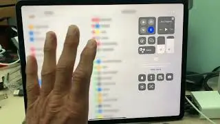 How to add a code scanner to your control center on iPad Pro