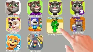 TalkingTom,Talking Tom 2,Sprunki Survival,My Tom,MyCat,MyHank,Ginger2,TalkingJuan,My Tom2,CatRunner 