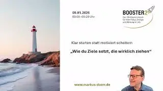 Wie du Ziele setzt, die wirklich ziehen
