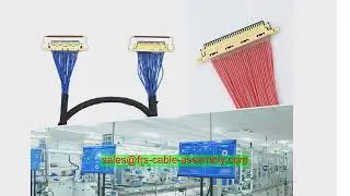Индивидуальная жгутовая проводка Микро-коаксиальный разъем I-PEX 30056-160T-01F MINIDOCK SLIM вертик