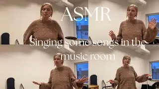 ASMR| Singing some songs in the music room
