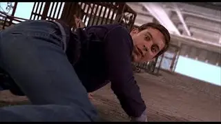 Peter realizes his powers for the first time. [Spiderman 2002]