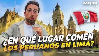 Trying STREET FOOD in LIMA 😱🇵🇪