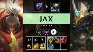 Jax Jungle vs Skarner - KR Master Patch 25.S1.3