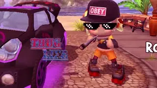 Roxie Roller Funny Moment - Beach Buggy Racing 2