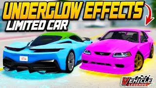 Новое ограниченное обновление эффектов автомобилей и подсветки в Vehicle Legends Roblox!