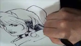 Mark Brooks drawing Rogue