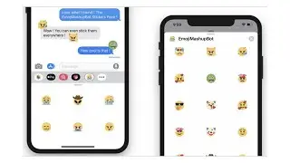 The Twitter Emoji Mashup Bot is now available as free iMessage stickers