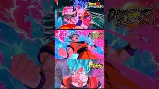 Which Game Did Goku&rsquo;s Blue Kaioken Rush the BEST?! 🔥💥 | Sparking Zero vs FighterZ vs Mobile