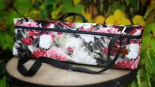 Melody Bags Flute bag, pattern: peonie pikowane