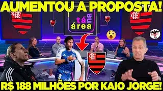 FLAMENGO FAZ PROPOSTA DE 30 MILHÕES DE EUROS POR KAIO JORGE! REFORÇOS DO MENGÃO EM 2026