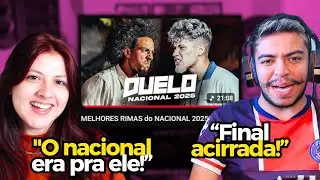 MELHORES RIMAS do NACIONAL 2025! | REACT