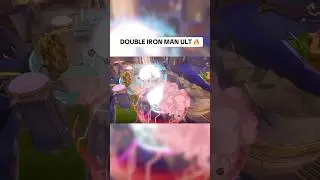 Double Iron Man ULT looks SO COOL 🔥 #marvelrivals #gaming #ironman
