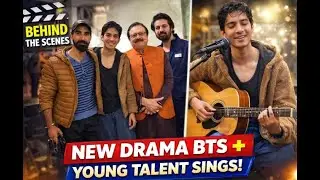 Drama BTS Exclusive 🎬 + Young Talent&rsquo;s Soulful Guitar Performance | Shamyl Khan | Ayesha Gul