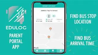 Edulog's Bus Transportation Parent Portal App