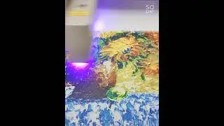 UV printer machine for canvas art printing