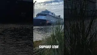 Celebrity Xcel Behind the Scenes Shipyard Tour